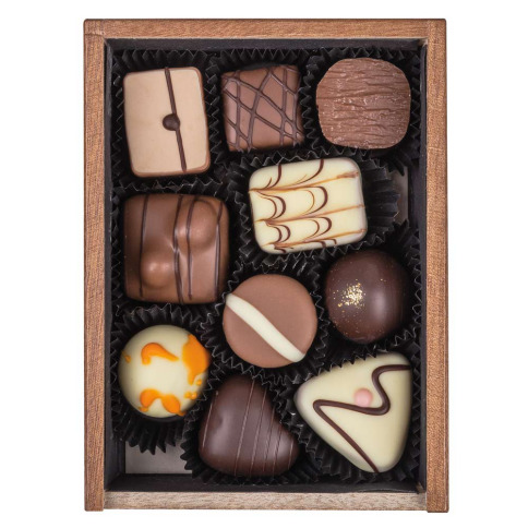 czekoladowe pralinki dla ukochanego na 14 lutego