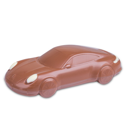 Pyszna czekoladowa figurka Porsche