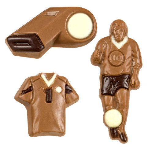 czekoladowe figurki na prezent