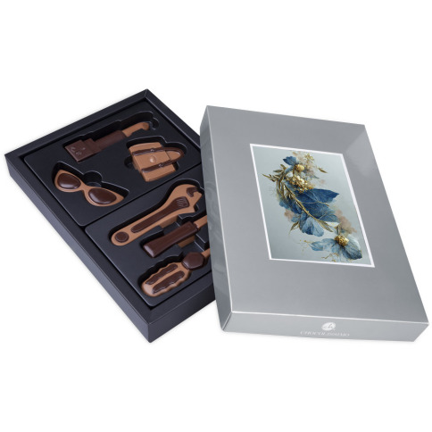 Figurki z czekolady na prezent dla Dziadków - czekoladki ze zdjęciem