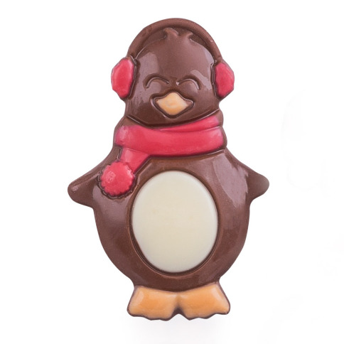 czekoladowy pingwinek na Boże Narodzenie