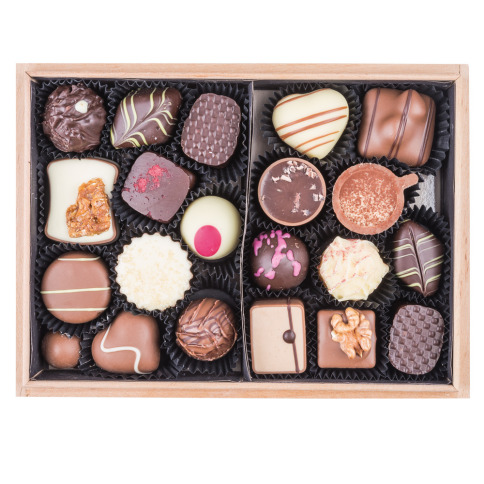 eleganckie czekoladki, pralinki chocolissimo, czekoladowe upominki, słodki prezent