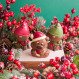 Mały świąteczny elf z czekolady