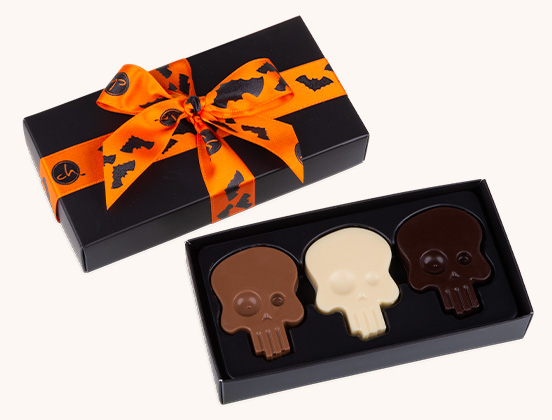 Unikalne cechy czekoladowego zestawu czaszek na Halloween 