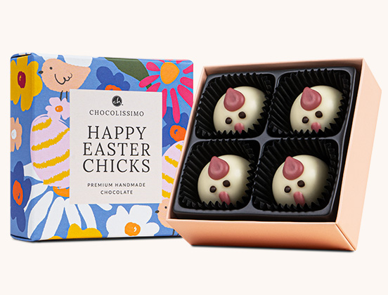 unikalne cechy 4 pralin kurek na Wielkanoc