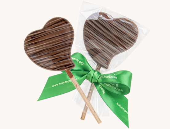 Unikalne cechy lizaka z belgijskiej czekolady powstały z Fundacją Mam Marzenie