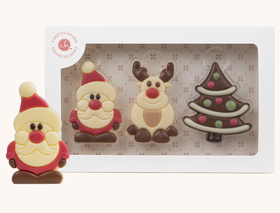 Unikalne cechy 3 świątecznych figurek