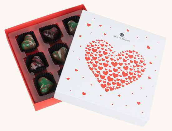 Unikalne cechy pralinek w milosnym opakwoaniu