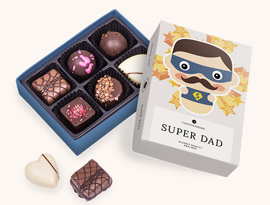 Unikalne cechy zestawu pralinek dla super ojca