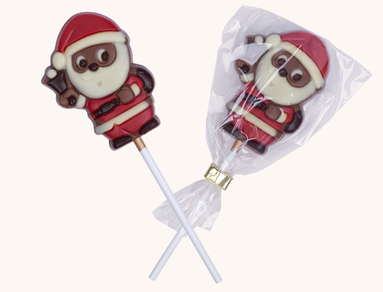 Unikalne cechy czekoladowego lizaka w kształcie Mikołaja