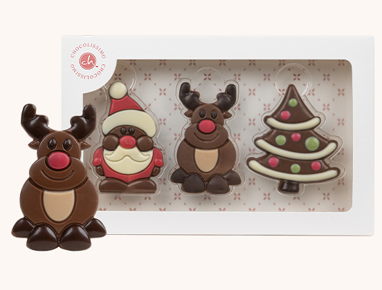 Unikalne cechy 3 świątecznych figurek