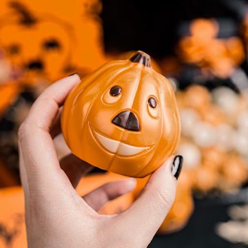 Czekoladowa dynia na halloween