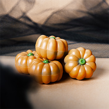 dynie z belgijskiej czekolady na halloween