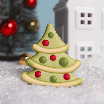 Detale na czekoladowej choince