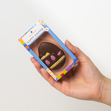 wielkanocna pisanka z czekolady