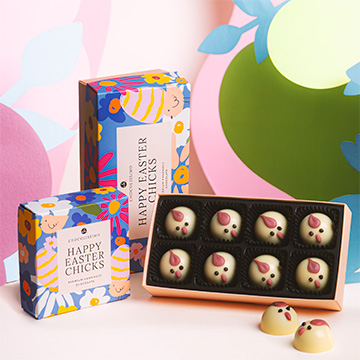 wielkanocne kurki pralinki z belgijskiej czekolady