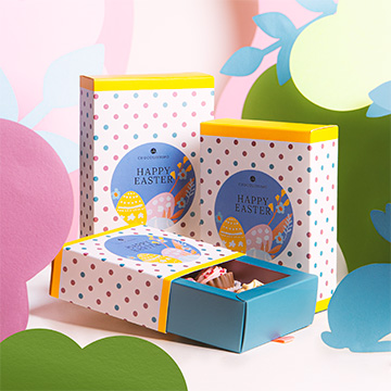 wielkanocne pralinki w kształcie amerykańskich babeczek