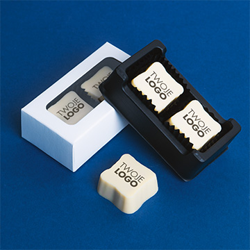 2 praliny z dowolną grafiką dla b2b