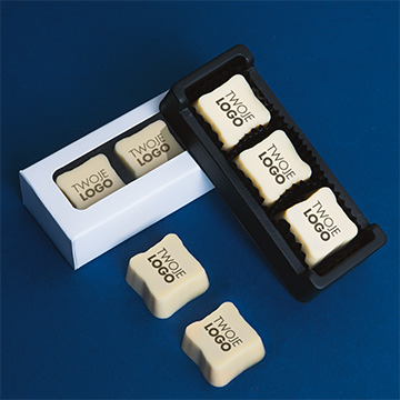 3 praliny z dowolną grafiką dla b2b