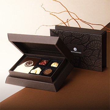 zestaw czekoladowych słodkości w belgijskiej czekoladzie