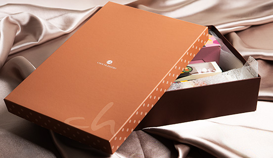 ozdobne pudełeczko świątecznego zestaw dla dwojga