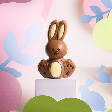 wielkanocny zajączek z belgijskiej czekolady