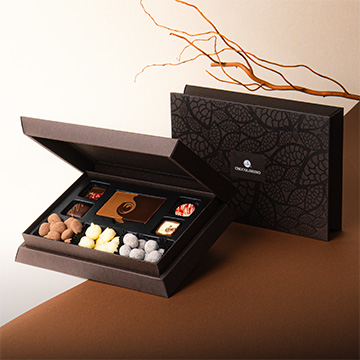 zestaw czekoladowych słodkości w belgijskiej czekoladzie