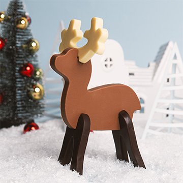 renifer z belgijskiej czekolady do złożenia