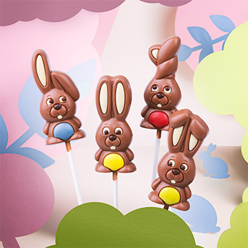 Wielkanocne zajączki z belgijskiej czekolady