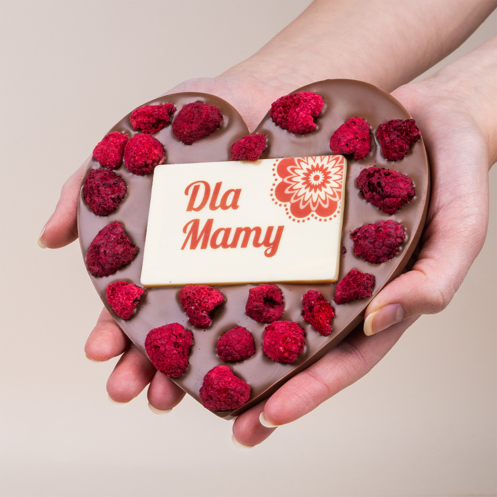 Malinowe serce dla Mamy