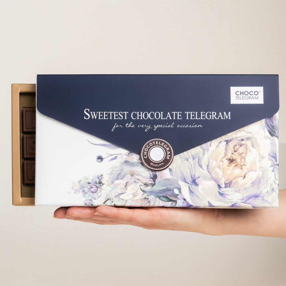 Czekoladowy Telegram® „Mamusiu bardzo Cię kochamy”