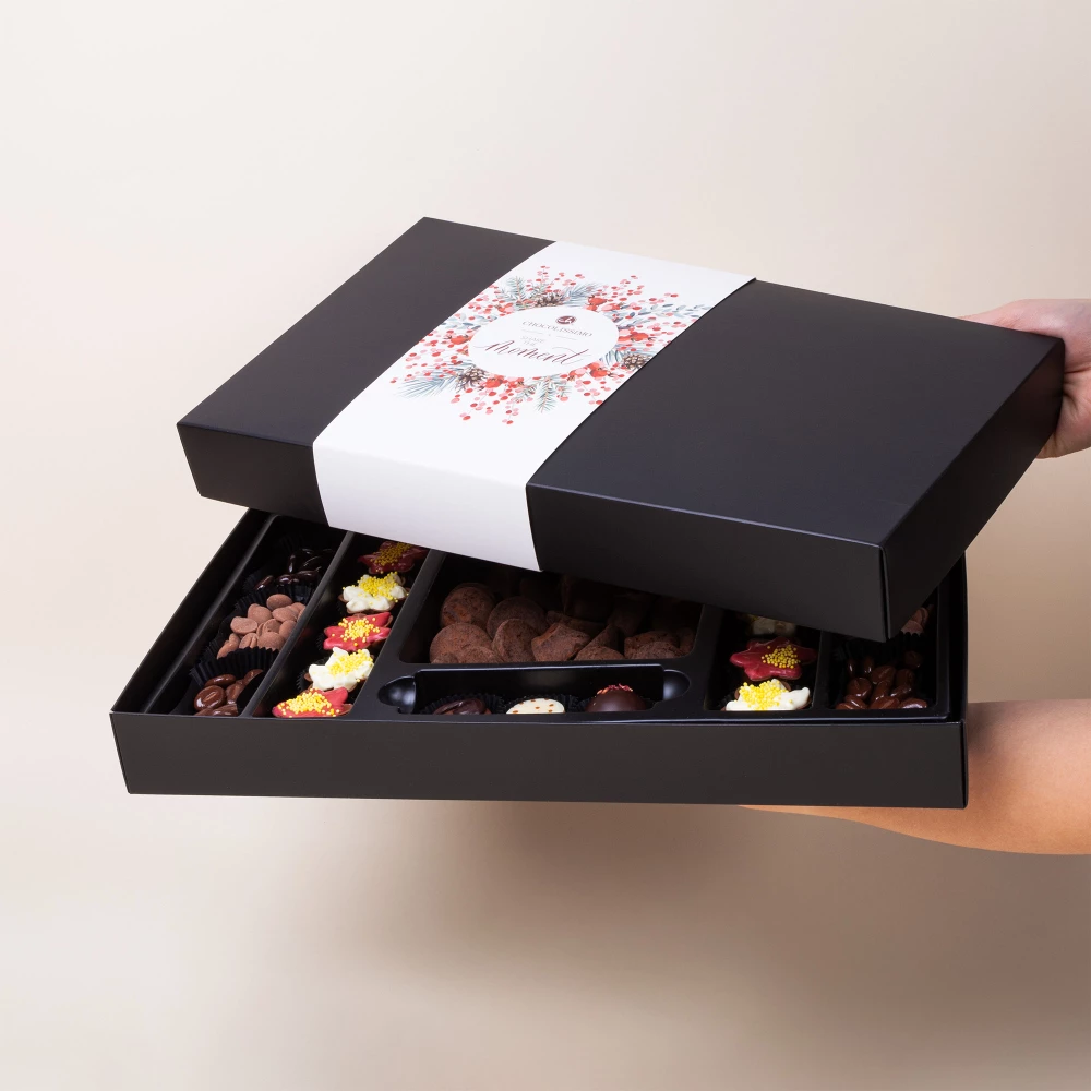 Świąteczny zestaw czekoladowych łakoci II