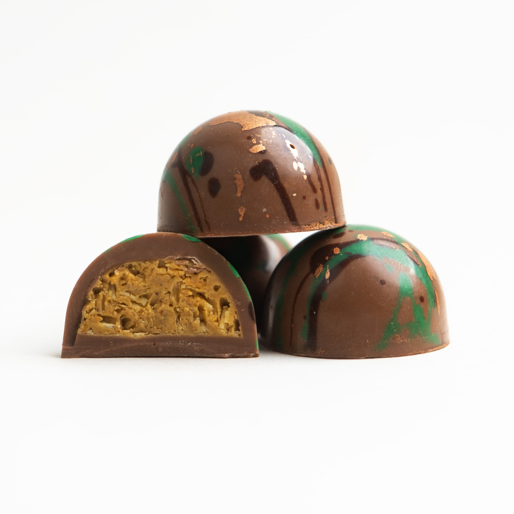 Pralinki dubajskie pistacjowe XL - zestaw 8