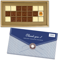 czekoladowy telegram dla nauczycielki 