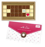 czekoladowy telegram dla żony