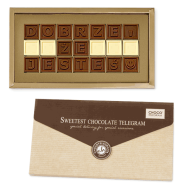 czekoladowy telegram dla mężczyzny