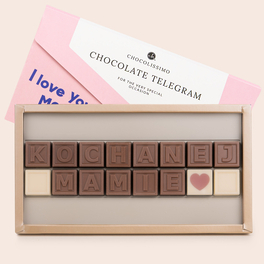 Czekoladowy Telegram Kochanej Mamie