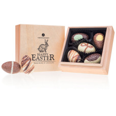 Premiere Mini Quadro ręcznie robione czekoladowe pralinki prezent na Wielkanoc