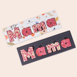 napis Mama z czekolady Ruby