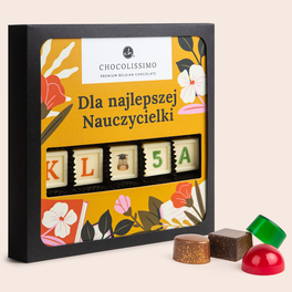 Pralinki dla najlepszej nauczycielki od klasy