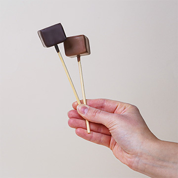 Unikalne czekoladki na patyku do picia chocostick